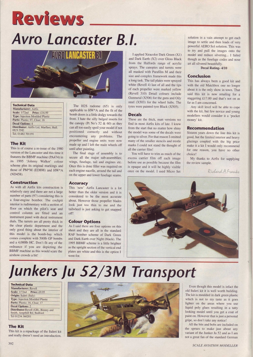Scale Aviation Modeller International 1996-07